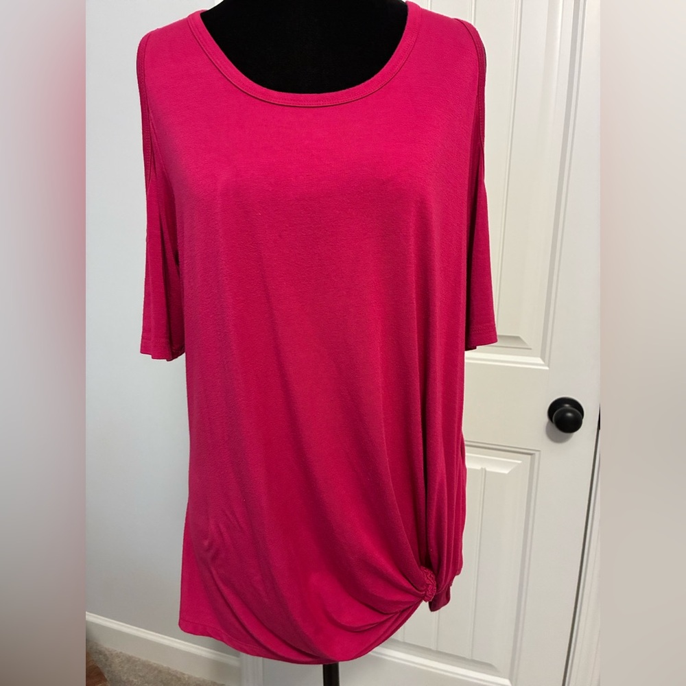 Women's Pink Top by Karen Kane.